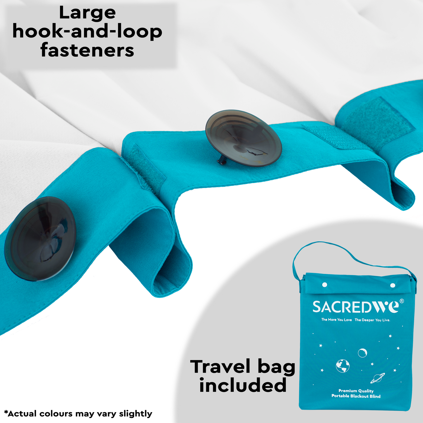 SacredWe® Portable Blackout Blind