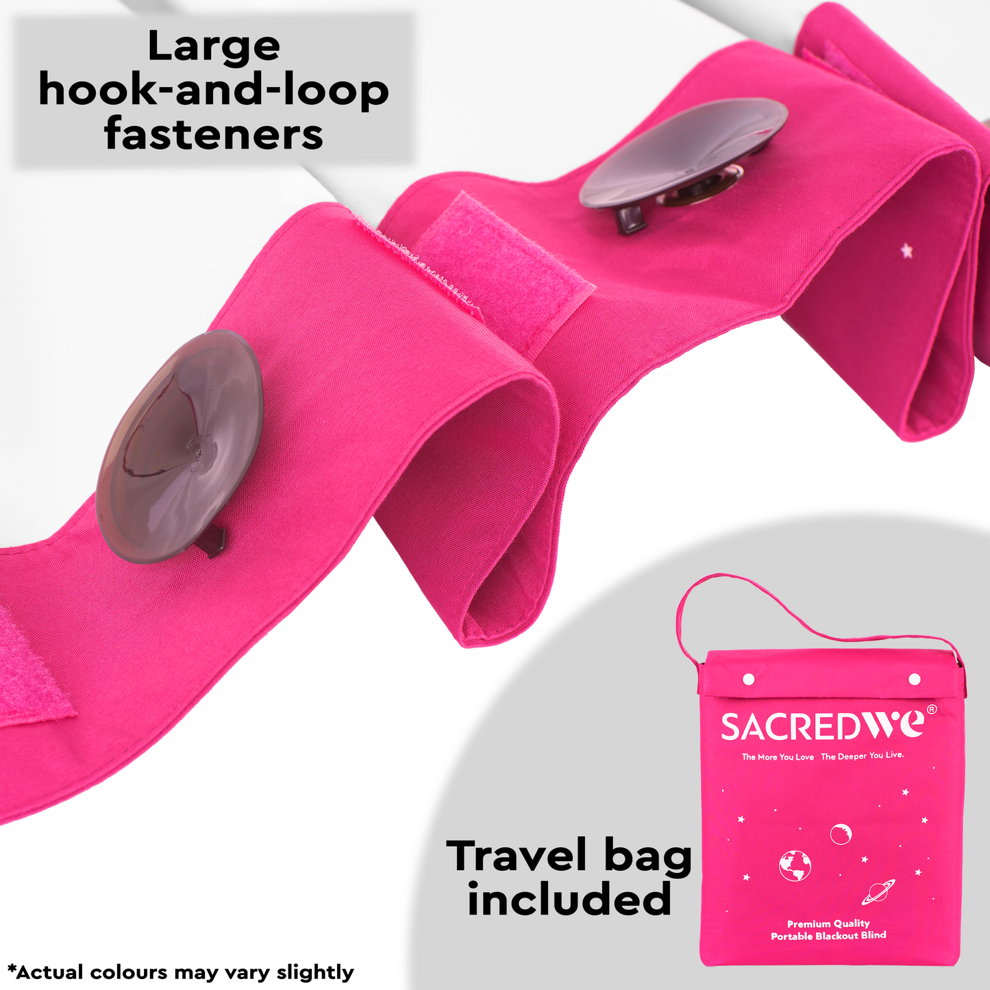 SacredWe® Portable Blackout Blind