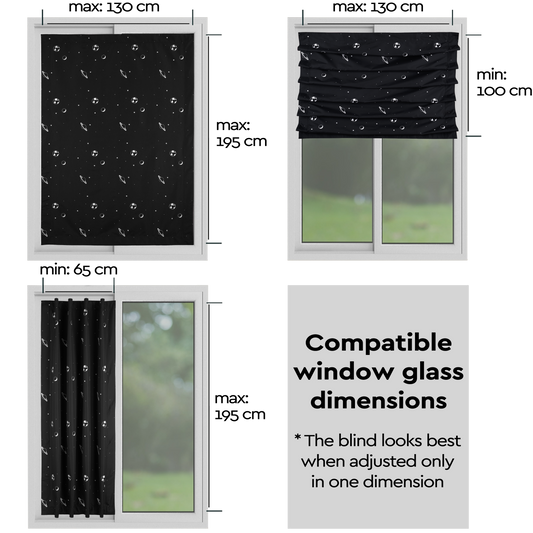 SacredWe® Portable Blackout Blind